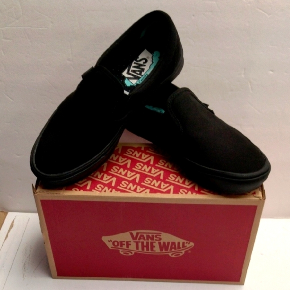 Vans Black Slip-On Comfy Cush
